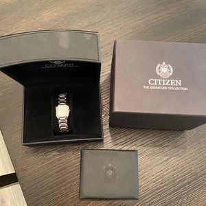 100% Authentic Citizen Silver Watch